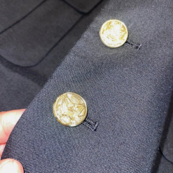 NEW UNITED STATES ARMY POLY WOOL 450 ASU sz52R SERVICE UNIFORM DRESS BLUE JACKET - Picture 12 of 16